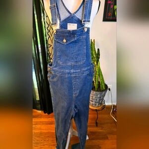 ASOS DESIGN denim overalls.